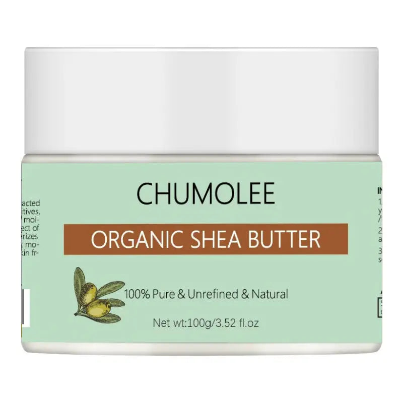 CHUMOLEE Organic Shea Butter  Unrefined Raw 100g Skin Care Moisturizing Nourishing Body Cream Cosmetics Raw