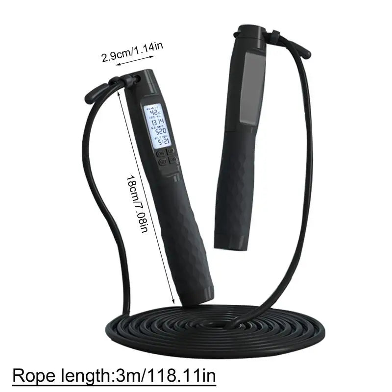 counter alarm reminder calorie counter adjustable jump ropes