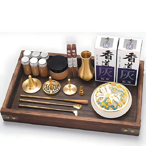 DIY Aromatherapy Set Brass Incense Burner Making Kit Incense Mold ....