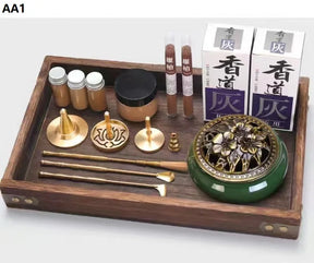 DIY Aromatherapy Set Brass Incense Burner Making Kit Incense Mold ....