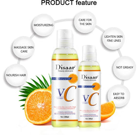 Disaar Vitamin C Body Oil Moisturizing Essential Oil Care Massage Oils