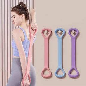 8-shaped fitness resistance band sports workout elastic band home fitn