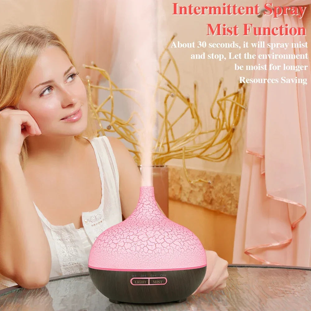 Air Humidifiers Fragrance Essential Oils Diffuser with Remote Control for Home Ultrasonic Cool Mist Maker Smell Distributor