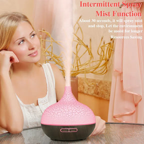 Air Humidifiers Fragrance Essential Oils Diffuser with Remote Control for Home Ultrasonic Cool Mist Maker Smell Distributor