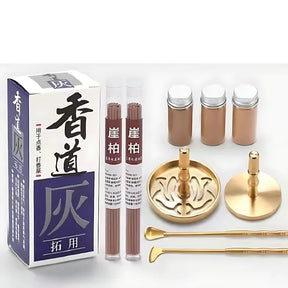 DIY Aromatherapy Set Brass Incense Burner Making Kit Incense Mold ....