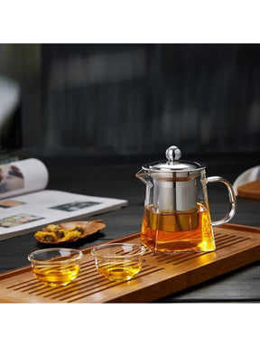 Glass Teapot with Infuser Tea Set