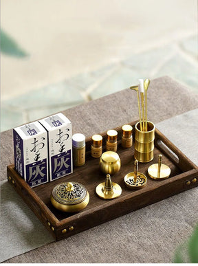 DIY Aromatherapy Set Brass Incense Burner Making Kit Incense Mold ....