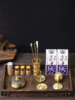 DIY Aromatherapy Set Brass Incense Burner Making Kit Incense Mold ....