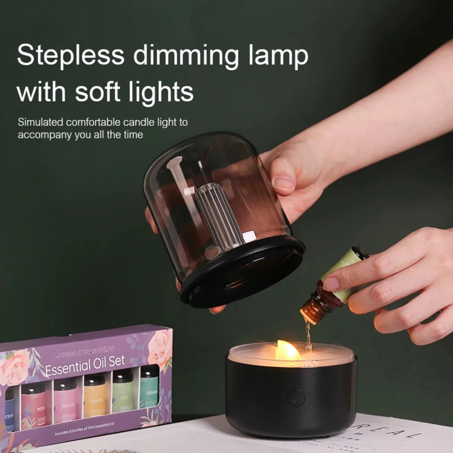 Fragrant Mini USB Aromatherapy Essential Oil Diffuser