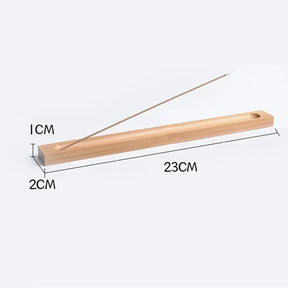 simplicity wood incense stick holder 3mm hole bamboo wooden line