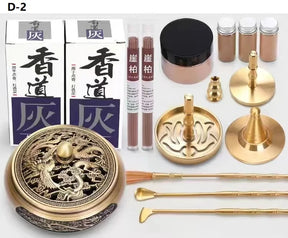 DIY Aromatherapy Set Brass Incense Burner Making Kit Incense Mold ....