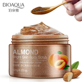 BIOAQUA Body Scrub Shea Butter Exfoliating Body Lotion Deep Cleansing Moisturizing Exfoliator Gel Moisturizer Dead Skin Remover