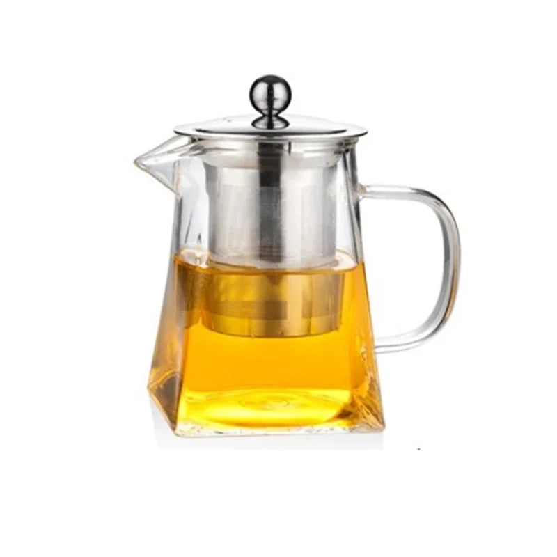 Glass Teapot with Infuser Tea Set