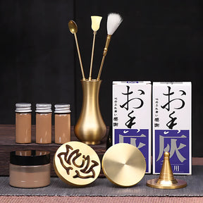 DIY Aromatherapy Set Brass Incense Burner Making Kit Incense Mold ....