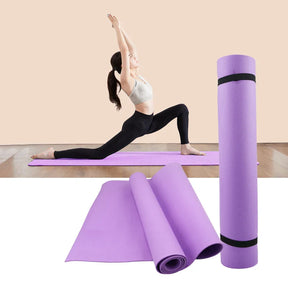 4MM Thick EVA Yoga Mats Anti-slip Sport Fitness Mat Blanket