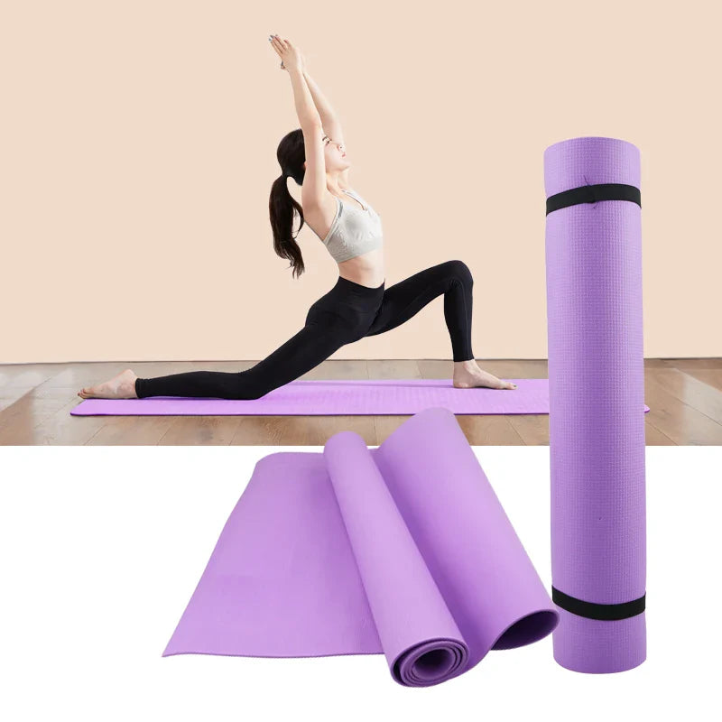 4MM Thick EVA Yoga Mats Anti-slip Sport Fitness Mat Blanket