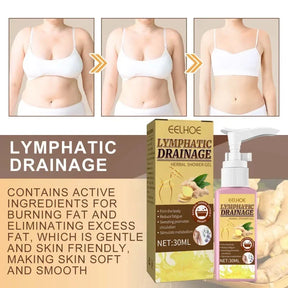 Women Lymphatic Drainage Herbal Shower Gel 30ml Slimming Weight Loss Deep Cleaning Body Wash sculping firming skin Shower Gel