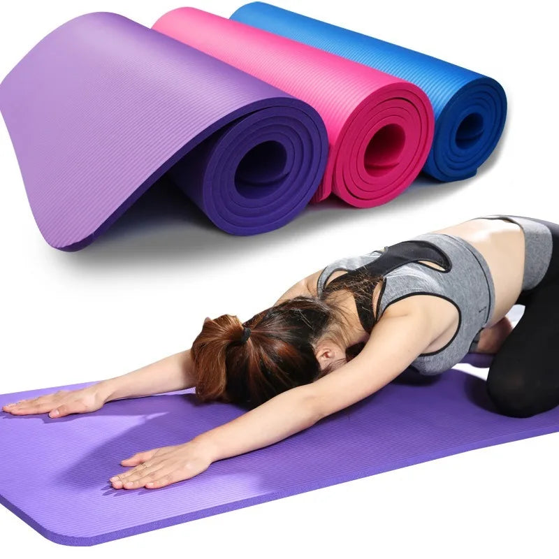 3mm-6mm thick yoga mat anti-skid sports fitness mat eva