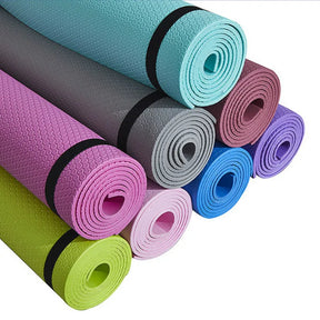 3mm-6mm thick yoga mat anti-skid sports fitness mat eva